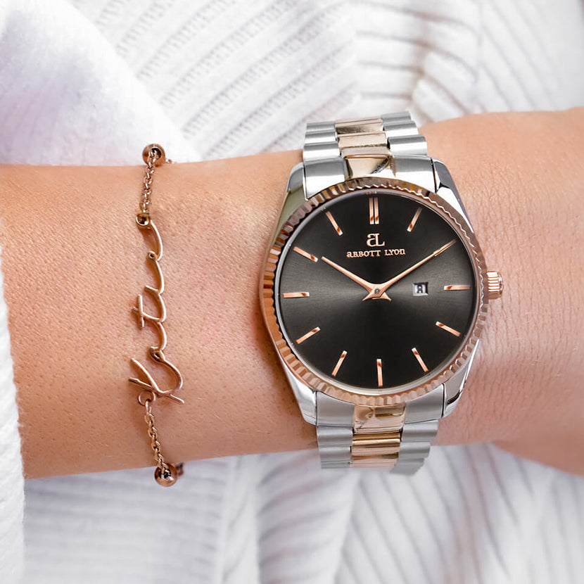 Signature Name Bracelet (Rose Gold)