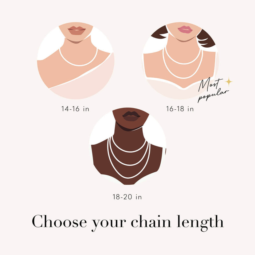 Personalized Initial & Birthstone Necklace (Rose Gold)