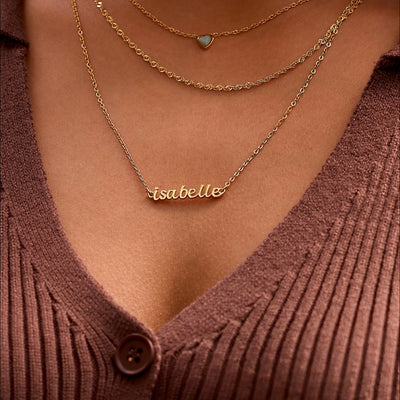 Curb Chain Necklace (Silver)