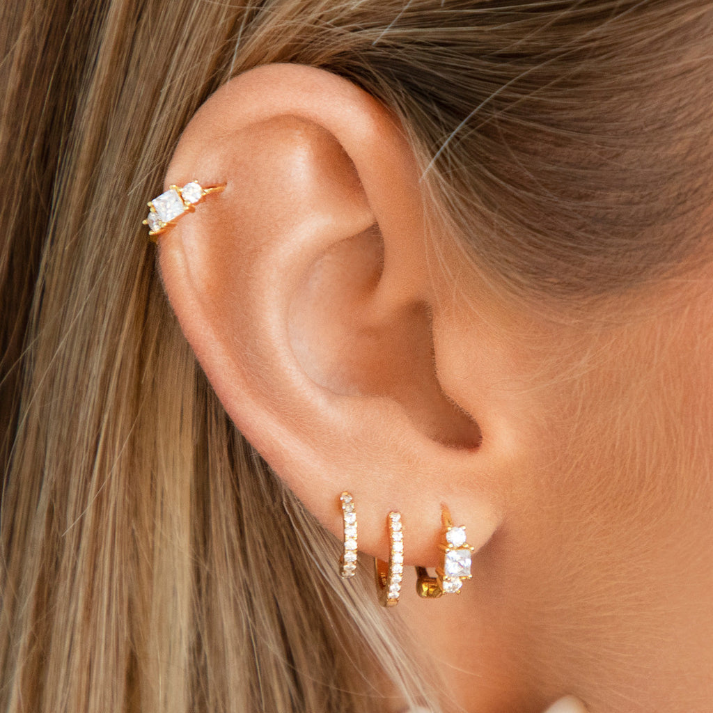 Gold Hoop Earrings