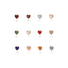 Made Mine Charms - Heart Birthstone Charms (Rose Gold)