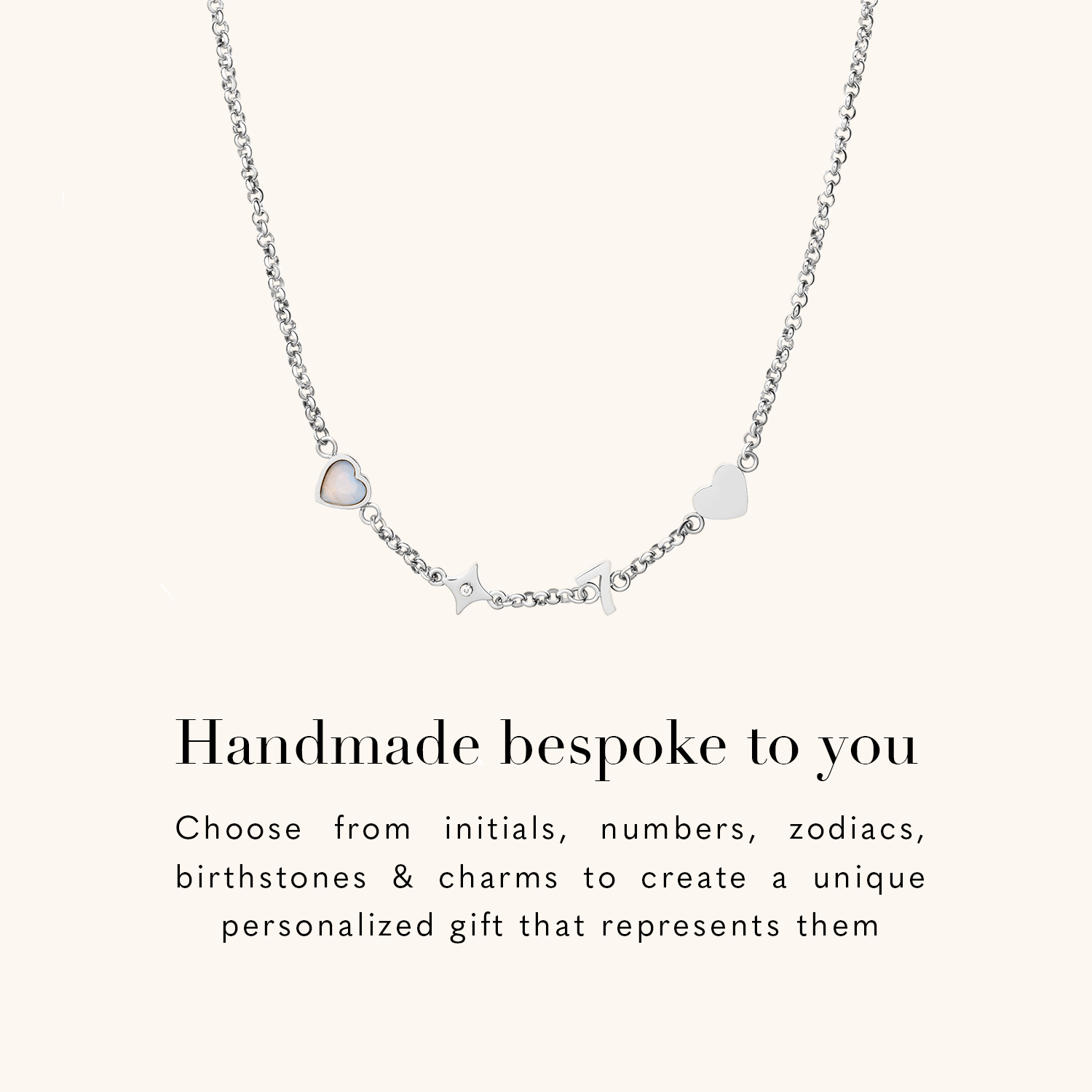Just the Chain. Silver Plated Necklace Chain. Build Your Own Charm