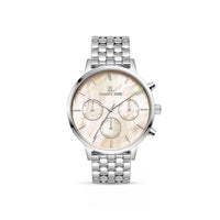 Silver Pearl Link Nueva 40 Watch