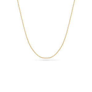 Layering Fine Chain Necklace 14-16 in (Gold)