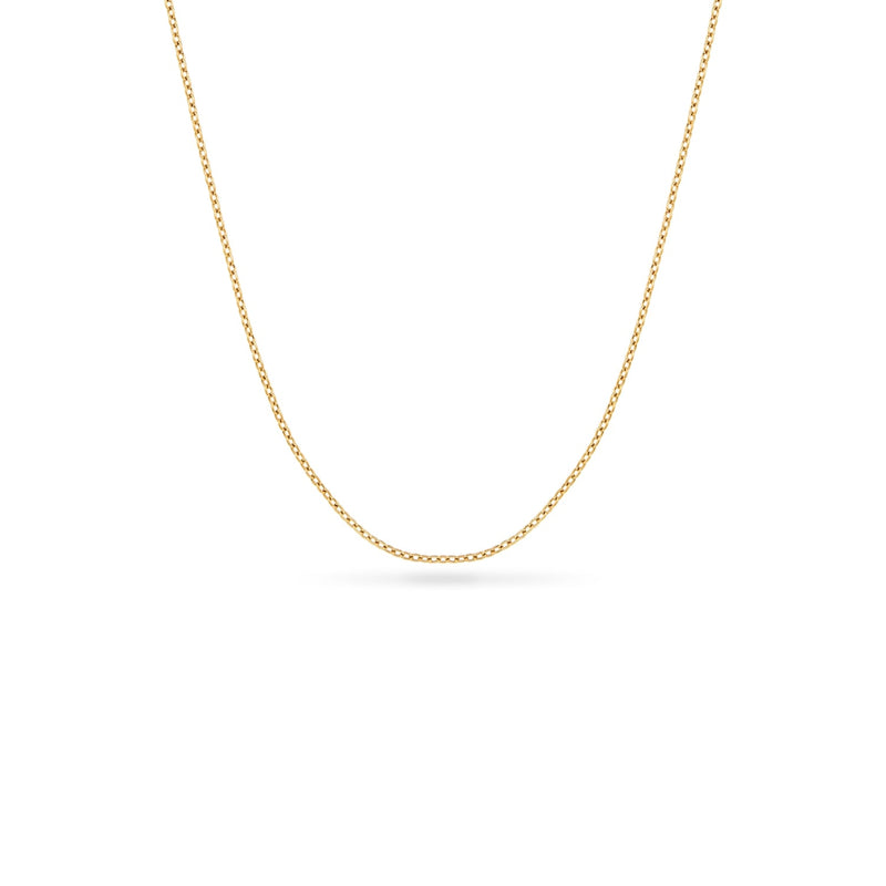 Layering Fine Chain Necklace 14-16 in (Gold)