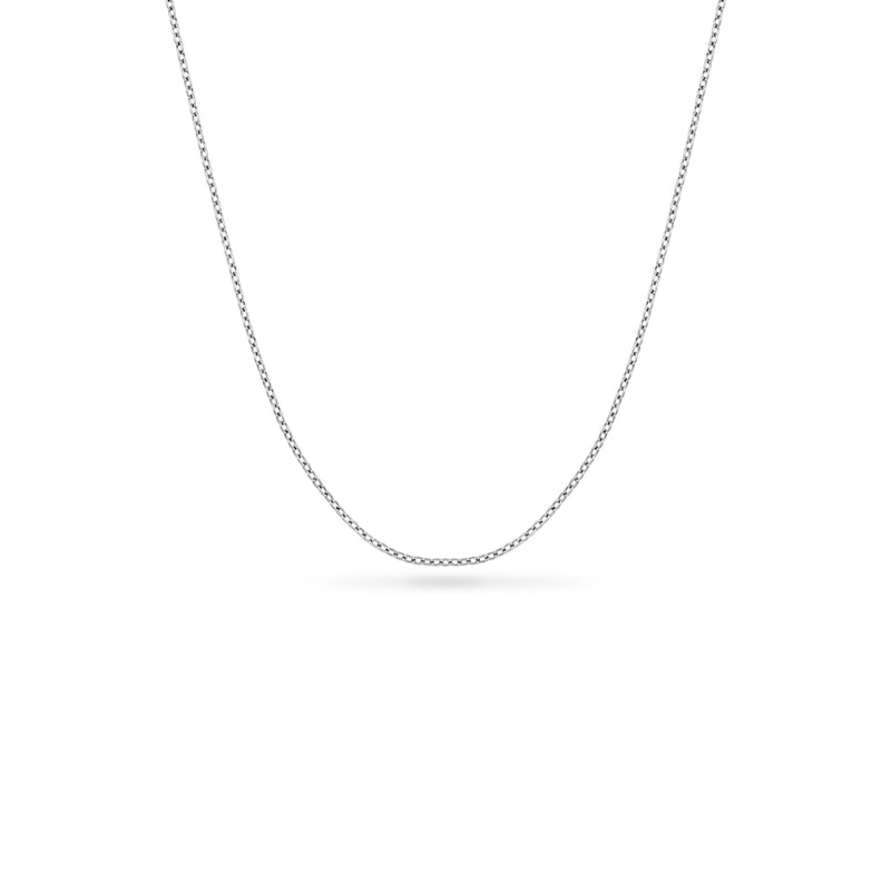 Fine Chain Necklace (Silver)