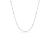 Sphere Chain Necklace (Silver)