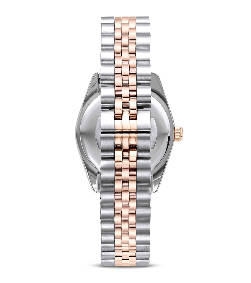 Mini Two Tone Blush Link Belgravia 30 Watch