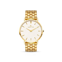 Gold Kensington Link 40 Watch