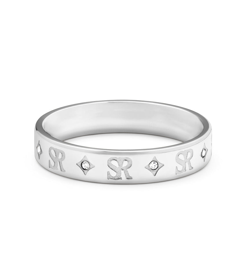 Own Way Monogram Ring (Silver)