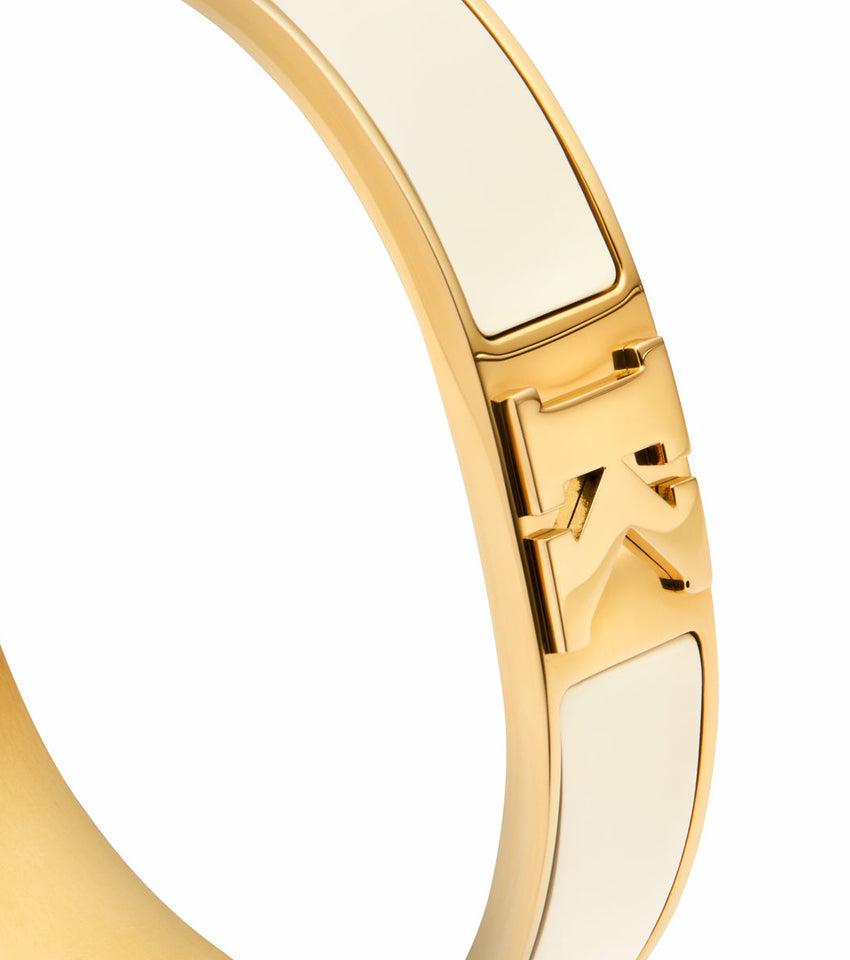 Icon Initial Bangle (Gold)