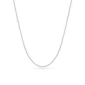 Fine Chain Necklace (Silver)