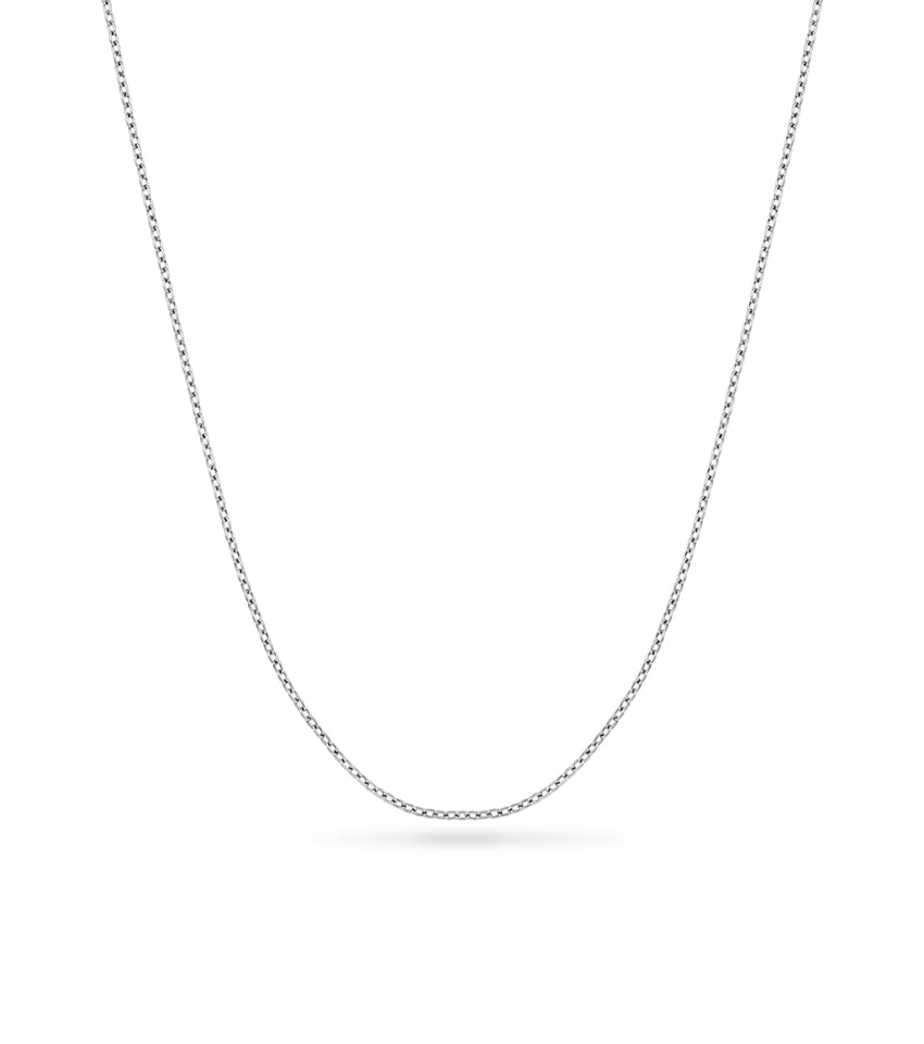 Fine Chain Necklace (Silver)
