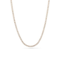 Tennis Necklace (Gold)