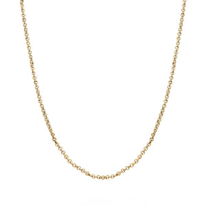 Layering Box Chain Necklace (Gold)