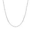 Layering Box Chain Necklace (Silver)