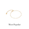 Layering Sphere Chain Bracelet (Gold)