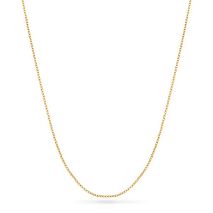 Layering Fine Chain Necklace 18-20 in (Gold)