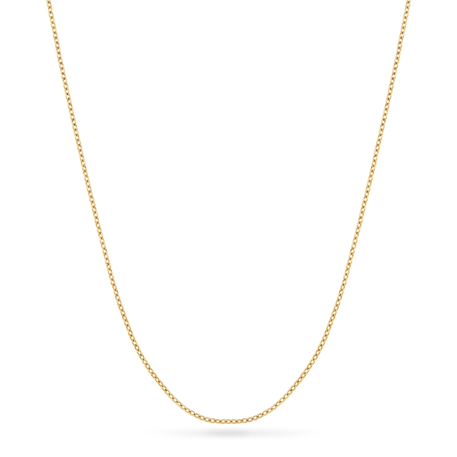 La Croix Crystal Cross Necklace (Gold)
