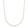 Layering Mini Pearl Beaded Chain Necklace (Gold)