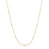 Layering Sphere Chain Necklace (Gold)