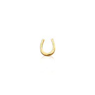 Made Mine Charms - Horseshoe Charm (Gold)