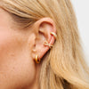 Spotlight Pavé Ear Cuff Stack (Gold)