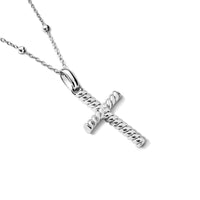 Entwine Cross Pendant (Silver)