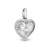Entwine Heart Pendant (Silver)