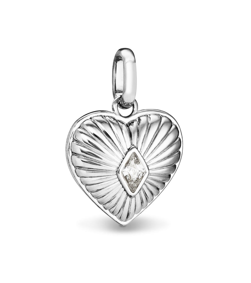 Entwine Heart Pendant (Silver)