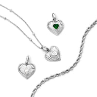 Entwine Heart Pendant (Silver)