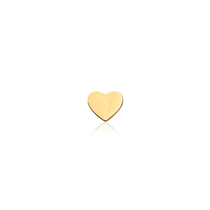 Made Mine Charms - Heart Charm (Gold)
