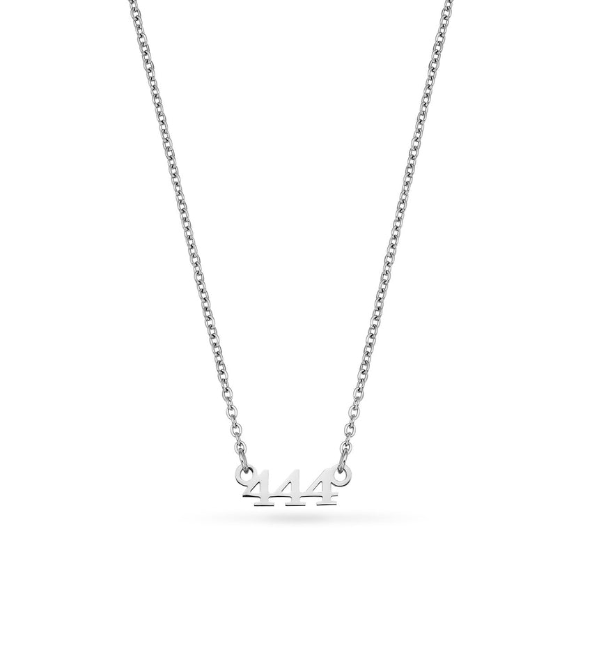 Angel Number Necklace (Silver)