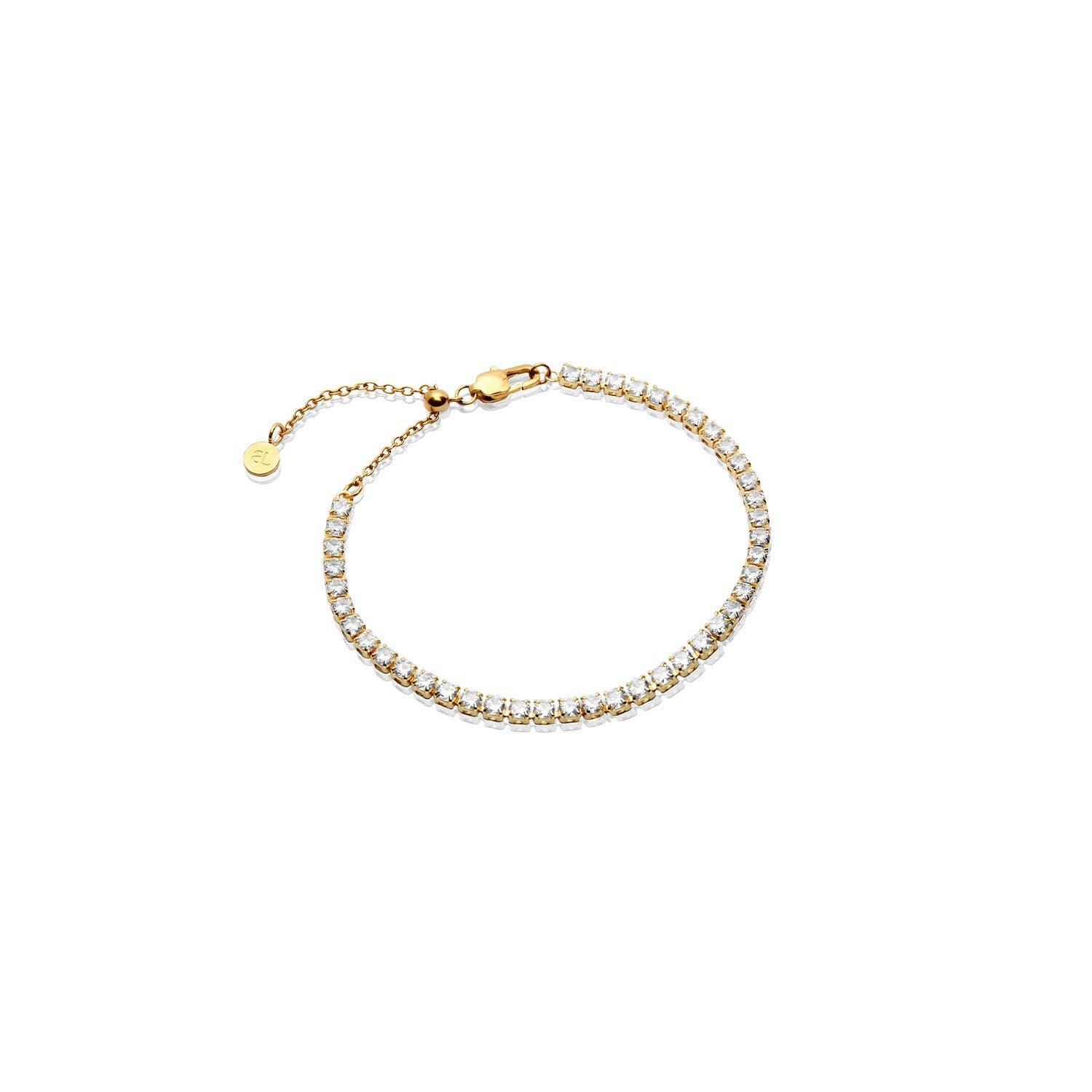 Glitter Luxury Tennis Bracelet 【GOLD】 Artboard2_0eef2022-ab8a-49ff-