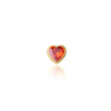 Fixed Charm - Heart Birthstone Charms (Gold)