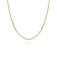 Layering Box Chain Necklace (Gold)