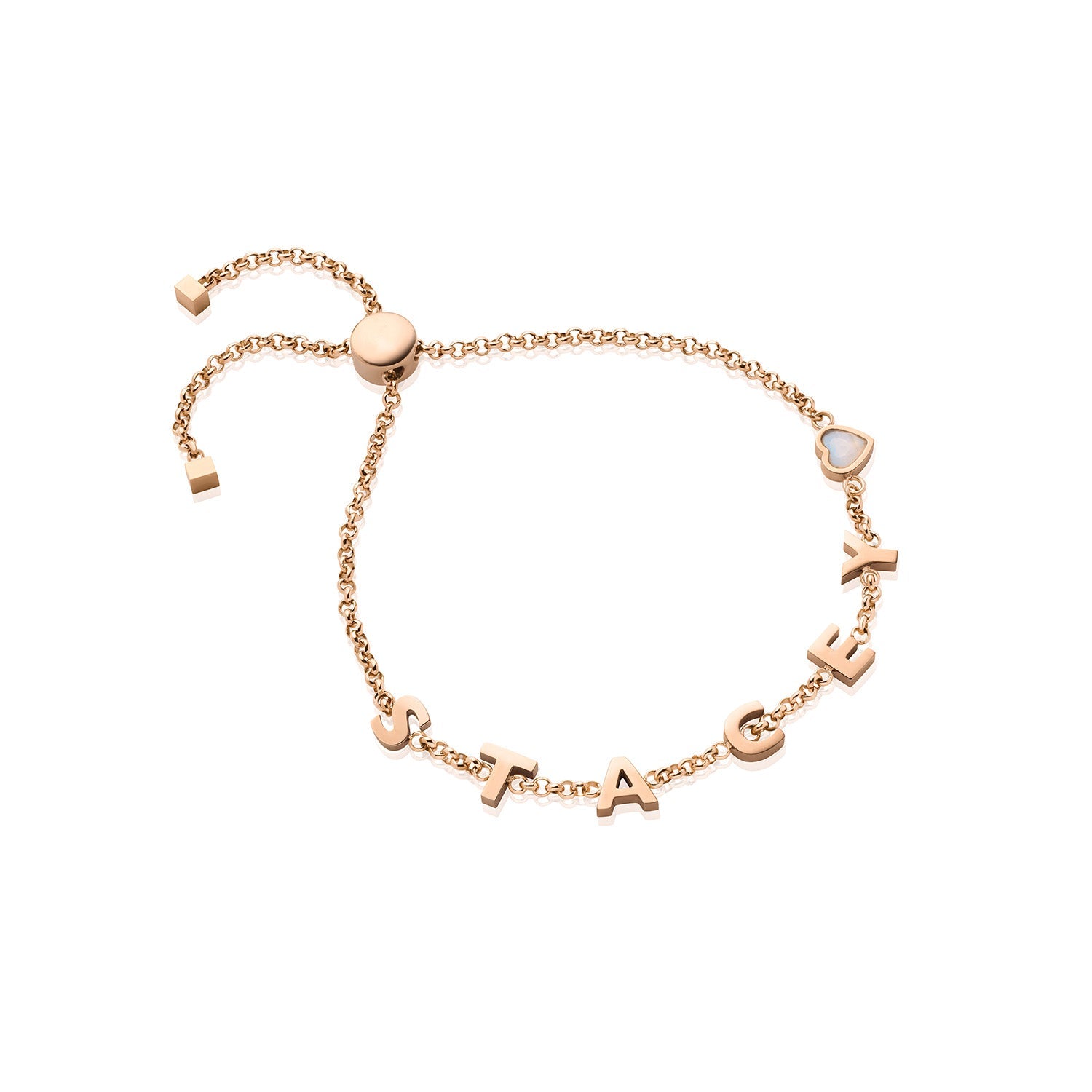 Custom Name Bracelet (Rose Gold) – Abbott Lyon US