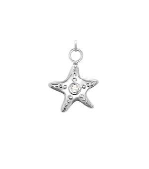 Starfish Charm (Silver)