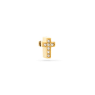 Cross Necklace Charm (Gold)