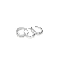 Domed Ring Stack (Silver)