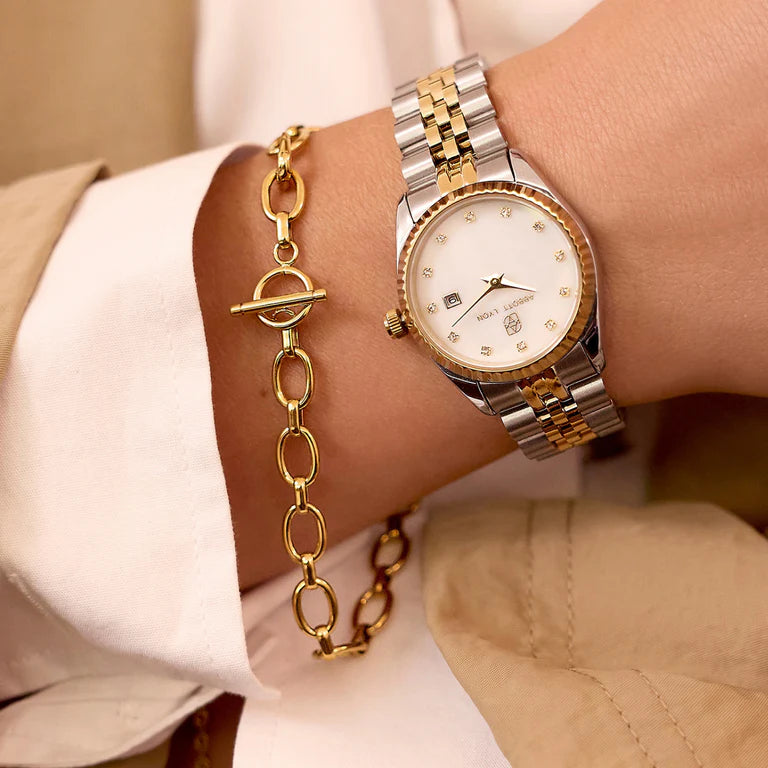 Initial Choker (Gold)