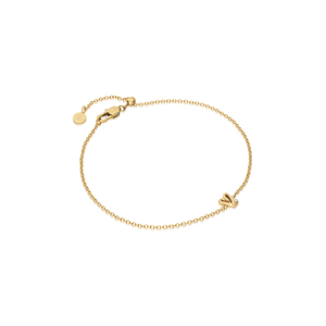 Stories Doodle Heart Bracelet (Gold)