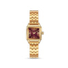 Essence 19mm Burgundy Watch (Gold)