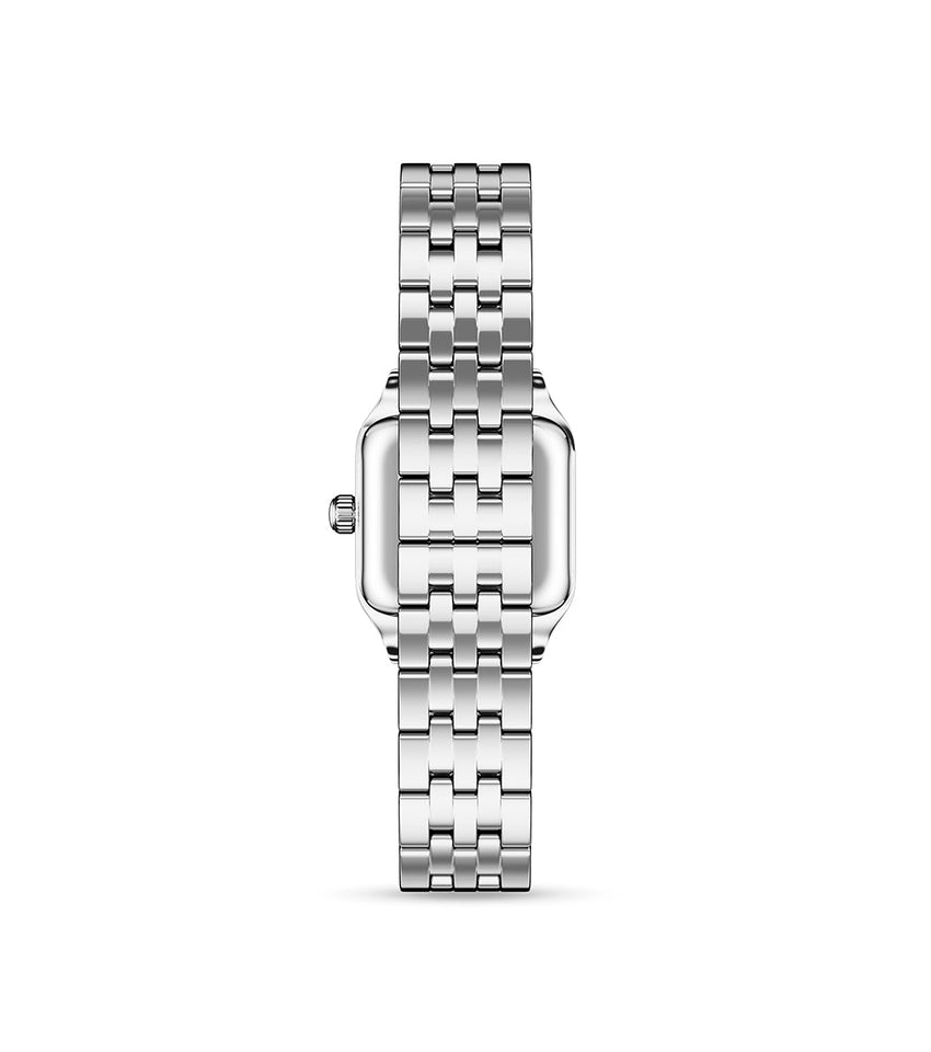 Essence 23mm Navy Watch (Silver)
