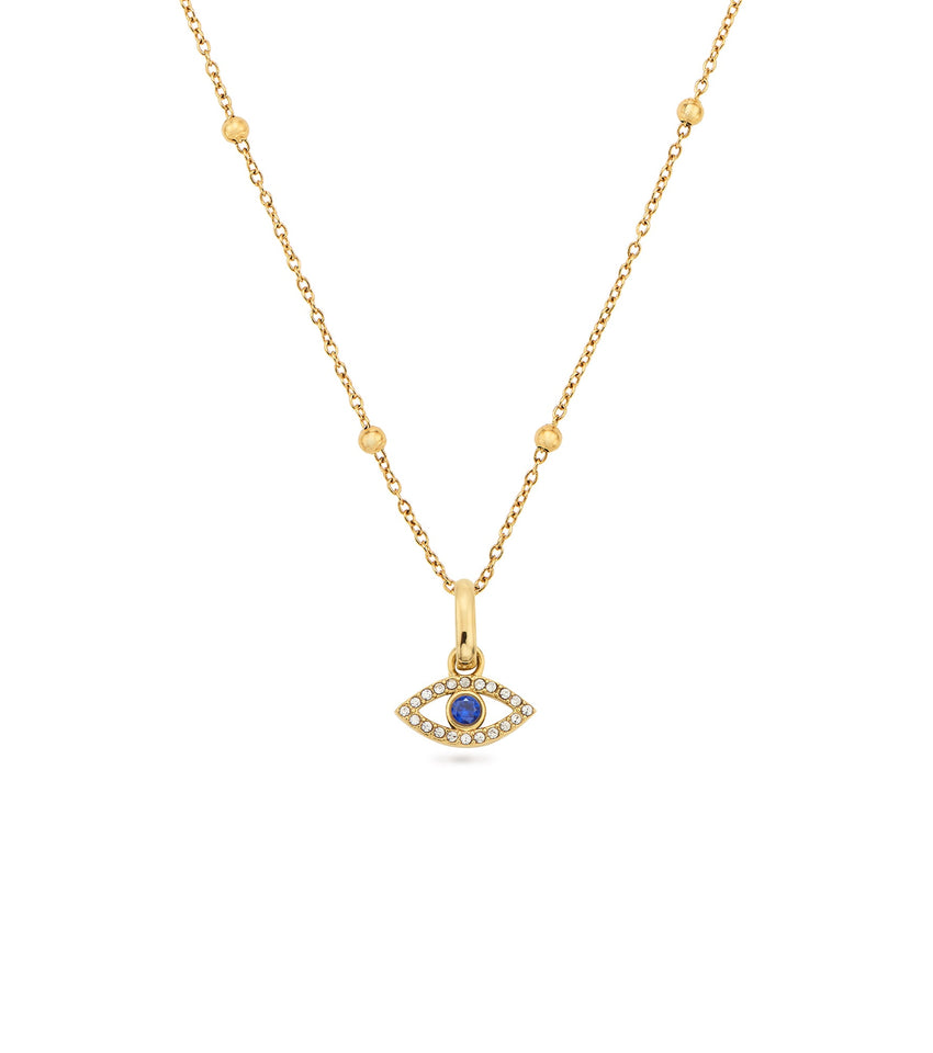Evil Eye Necklace (Gold)