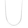 Fine Snake Chain Necklace (Silver)