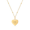 Uniquely Yours Fingerprint Heart Necklace Gift Set