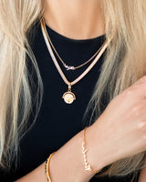 Mini Arabic Name Necklace (Gold)