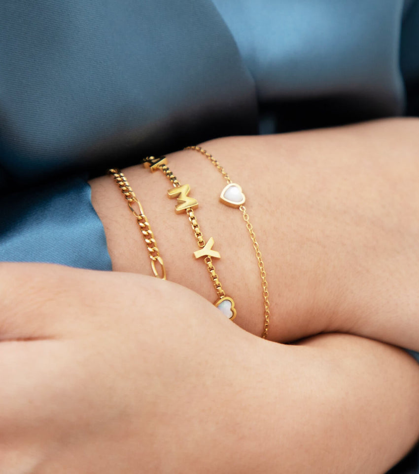 Custom Name Bracelet (Gold)