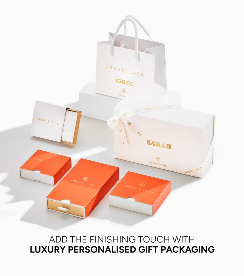 Mini Pearl Necklace Bridesmaids Gift Set (Gold)